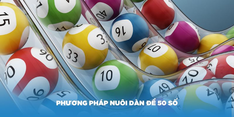 Tìm hiểu về phương pháp nuôi dàn đề 50 số